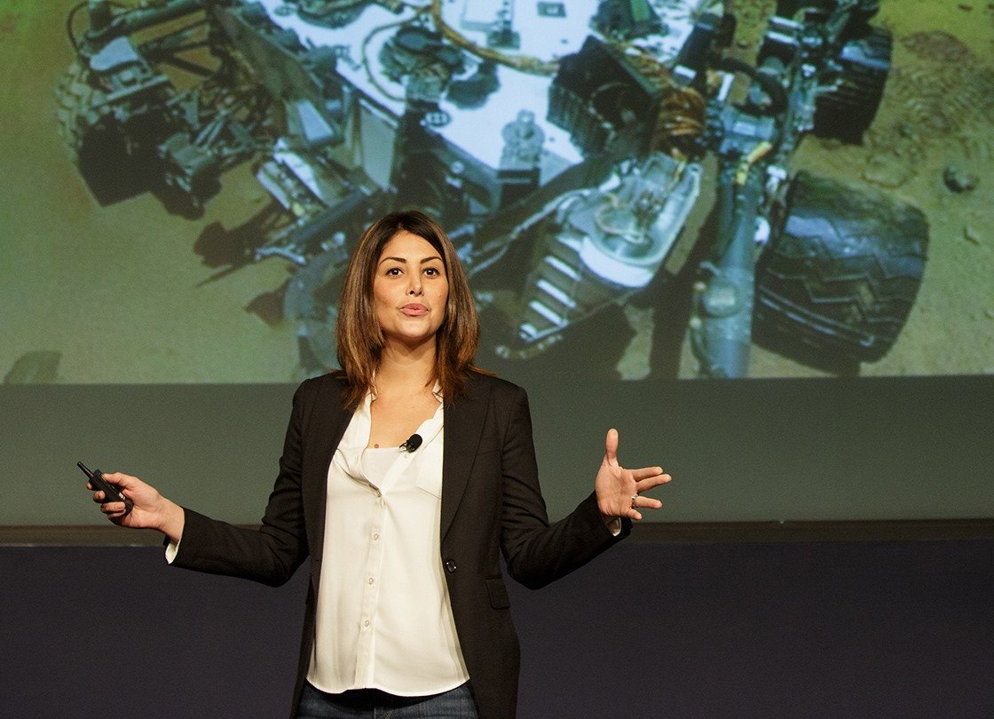 Lady Diana Trujillo Pomerantz - aerospace engineer, lady who put rover on mars